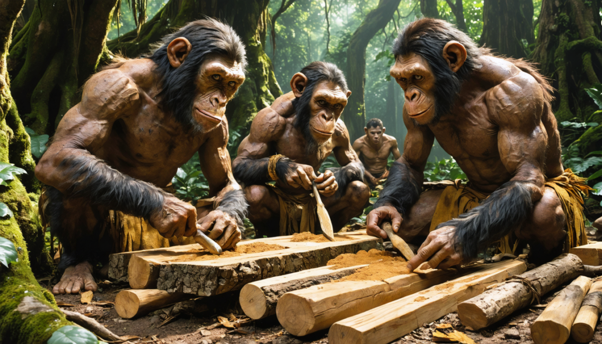 explorez l'histoire fascinante de la menuiserie bien avant l'ère de sapiens et découvrez comment nos ancêtres excellaient déjà dans cet art ancestral.