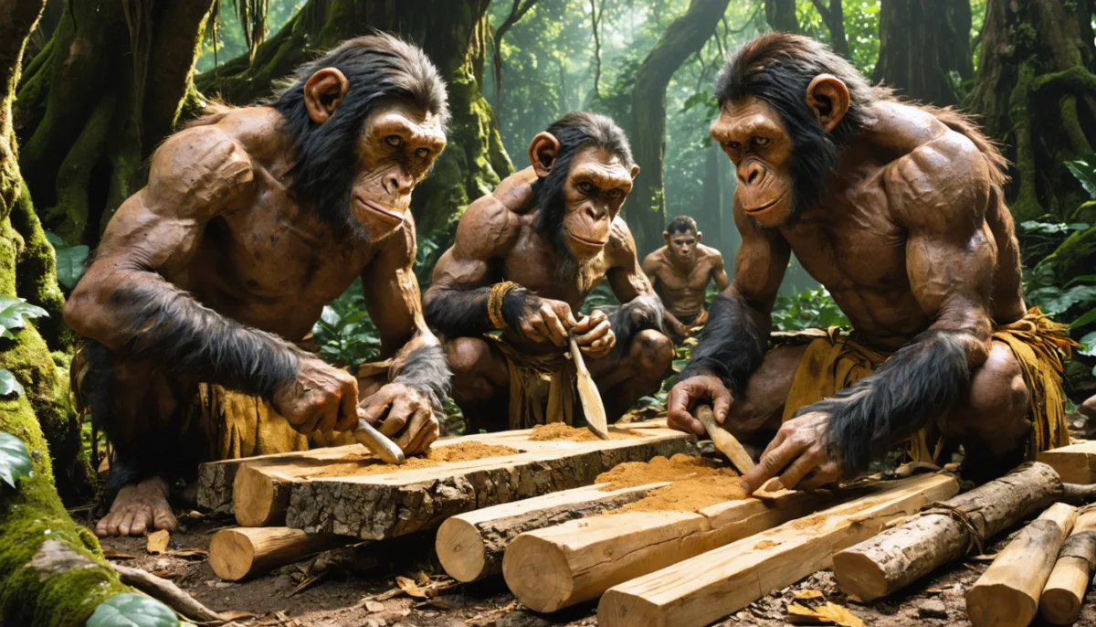 explorez l'histoire fascinante de la menuiserie bien avant l'ère de sapiens et découvrez comment nos ancêtres excellaient déjà dans cet art ancestral.