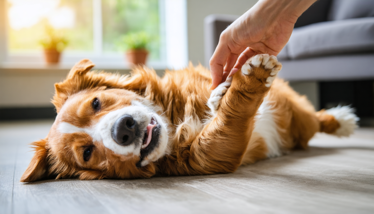 découvrez la signification du réflexe du coup de patte de votre chien lorsqu'il se fait gratter le ventre et ce que cela révèle sur ses émotions et son comportement.