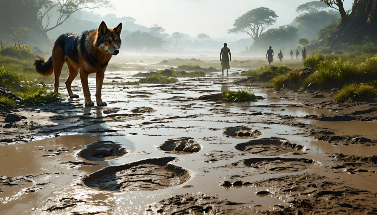 découvrez comment des empreintes âgées de 14 400 ans dévoilent que votre chien descend d'un protecteur préhistorique, révélant une connexion ancienne entre l'homme et son fidèle compagnon.