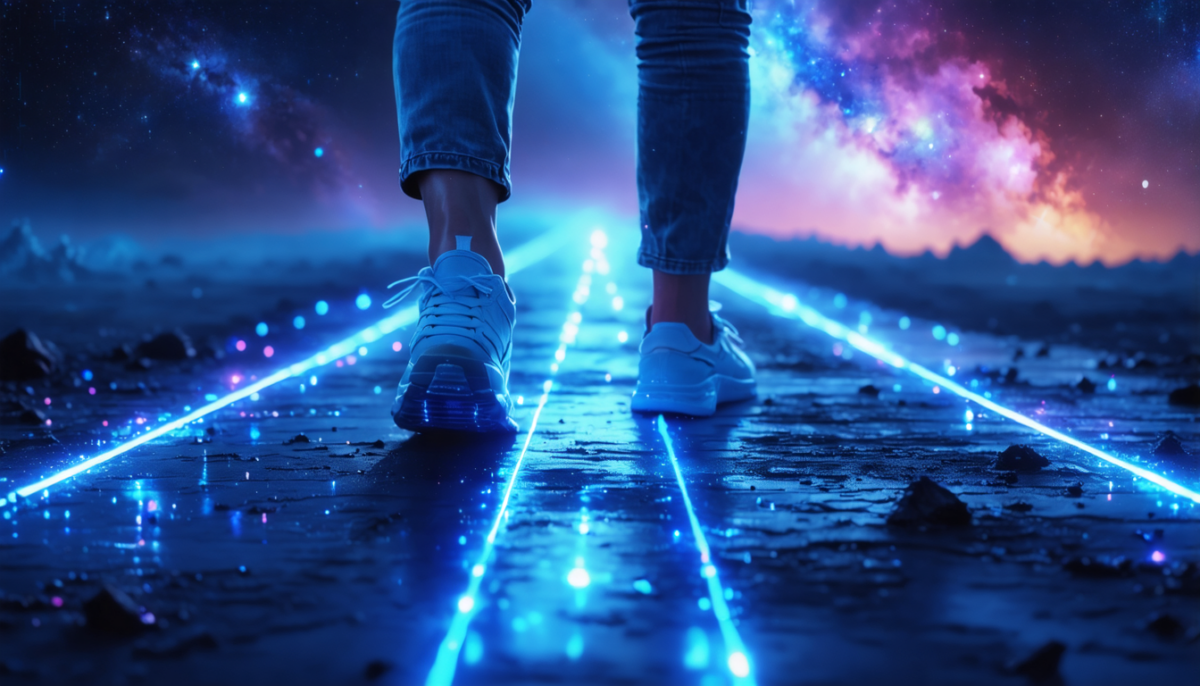 découvrez combien de temps et combien de paires de baskets sont nécessaires pour parcourir une année-lumière à pied, en explorant cette distance astronomique sous un angle ludique et concret.