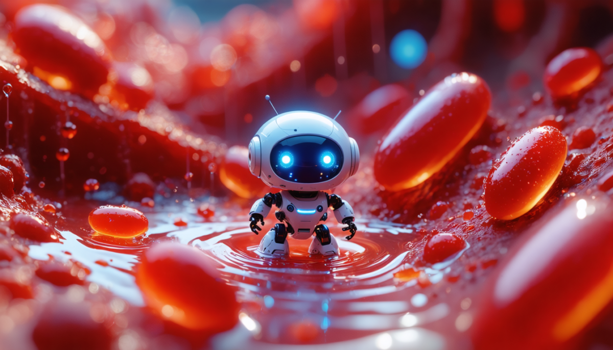 explorez les avancées révolutionnaires d'un minuscule robot qui transforme la médecine et bien d'autres domaines, une goutte à la fois.