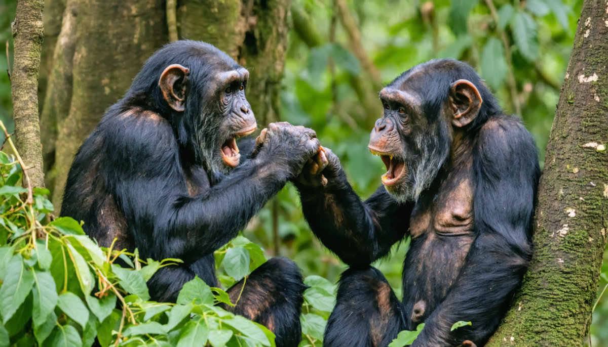 découvrez comment dix ans d'observations des conflits chez les chimpanzés mettent en lumière des comportements étonnamment similaires à ceux des humains, enrichissant notre compréhension du lien entre les espèces.