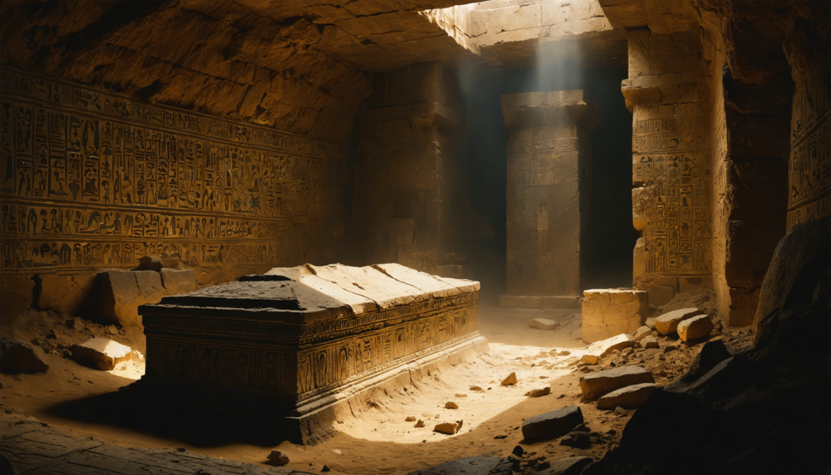 explorez l'énigme souterraine de gizeh et découvrez les secrets d'une tombe millénaire oubliée qui pourrait réécrire l'histoire ancienne.