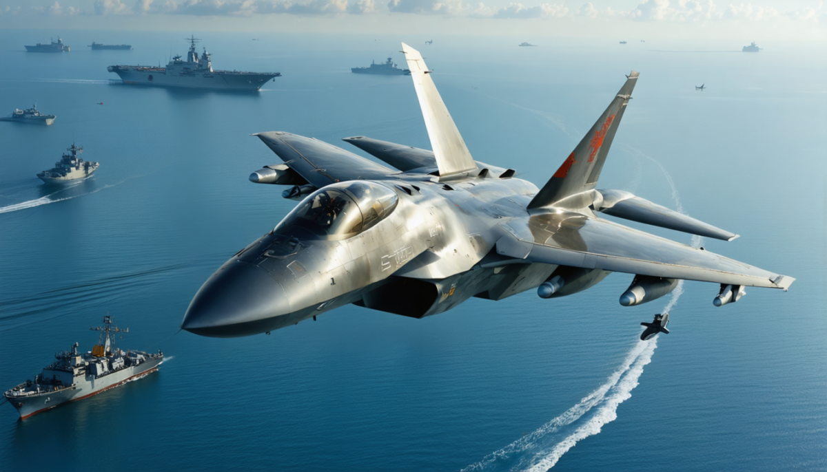 découvrez comment le nouvel avion de chasse chinois révolutionne l'aviation navale moderne en repoussant les limites technologiques et stratégiques.