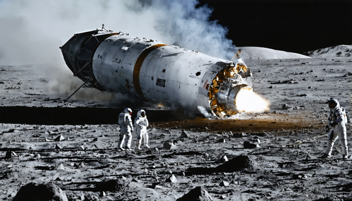 découvrez les révélations des experts sur un objet mystérieux trouvé à bord de la fusée chinoise qui s'est écrasée sur la lune en 2022, suscitant de nombreuses questions.