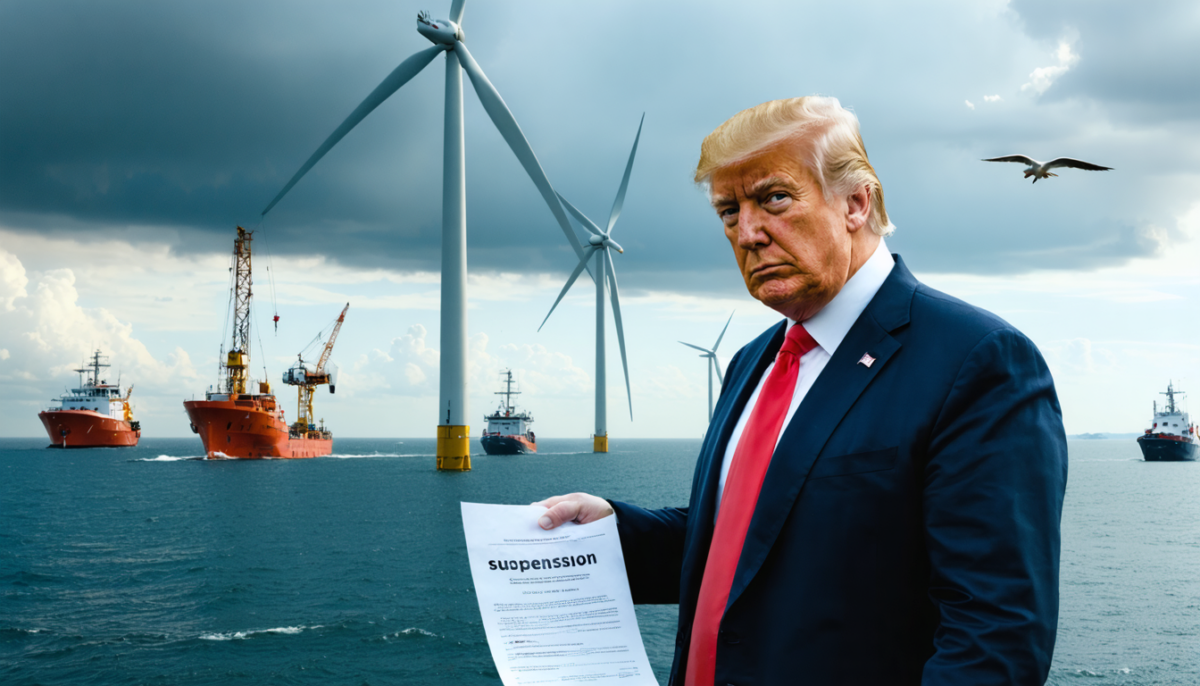 découvrez les motifs expliquant la suspension des projets de parcs éoliens offshore par l'administration trump et l'impact de cette décision sur le développement des énergies renouvelables.