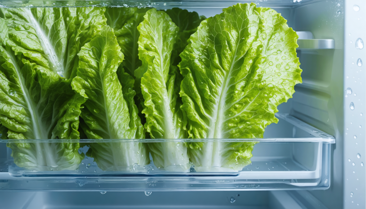 découvrez pourquoi vos feuilles de salade flétrissent rapidement au réfrigérateur et apprenez le secret essentiel pour les garder fraîches plus longtemps, avec un détail crucial souvent négligé.
