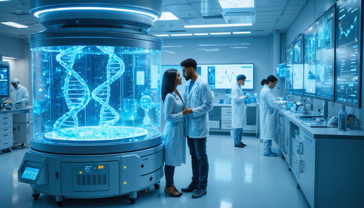 découvrez les avancées et les enjeux éthiques de la procréation à l'ère des nouvelles technologies génétiques, vers des enfants potentiellement 'parfaits'.