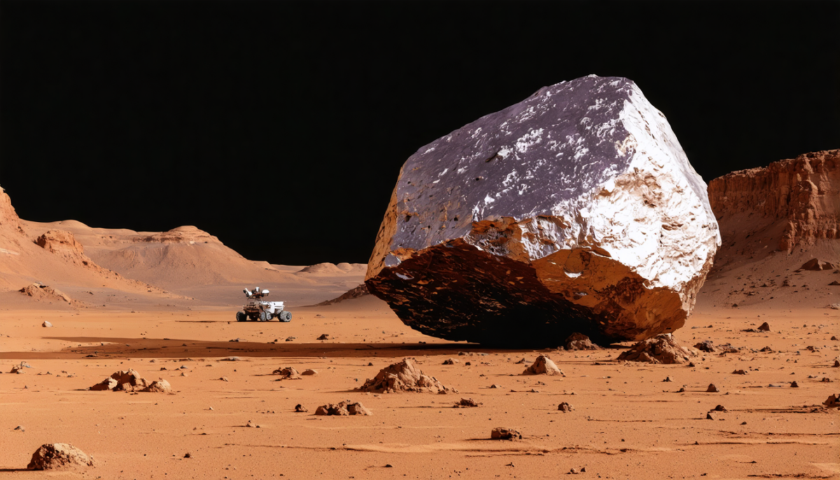 la nasa découvre une roche mystérieuse sur mars, suscitant de nombreuses questions sur son origine et captivant l'attention des scientifiques du monde entier.