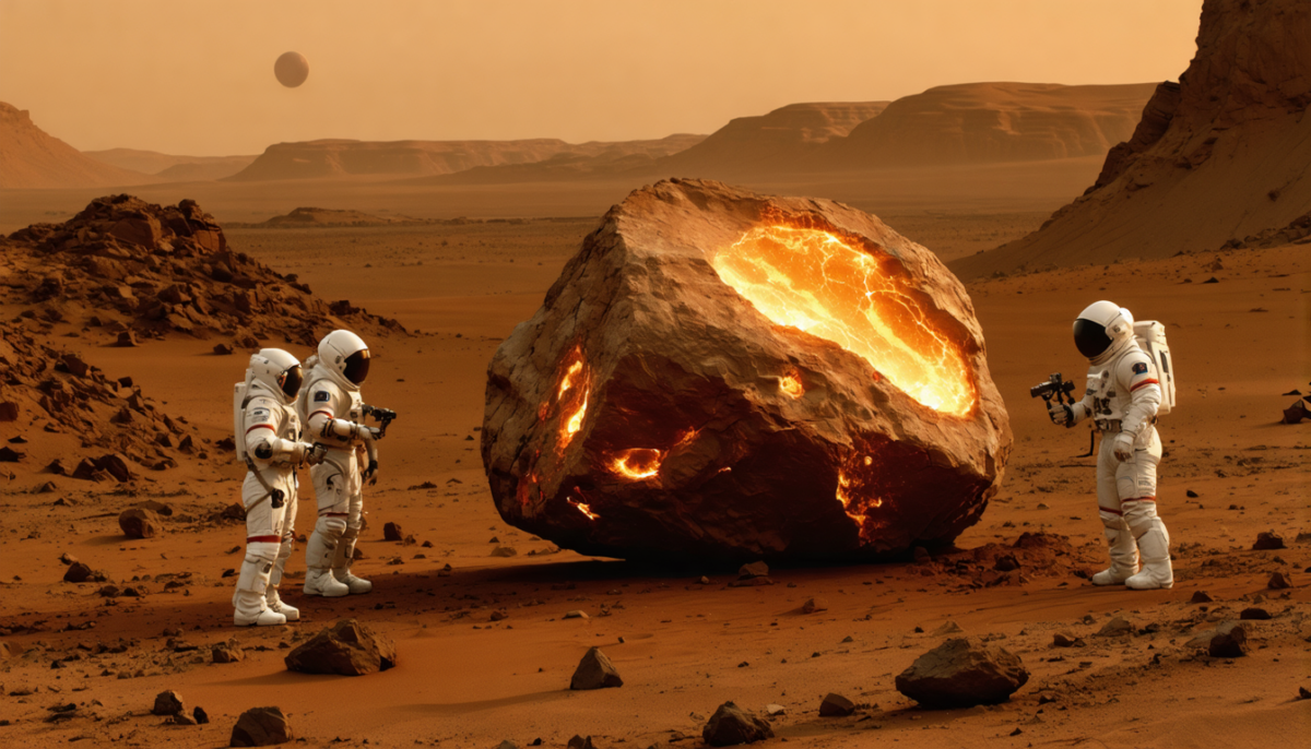 sur mars, la nasa explore une roche mystérieuse qui suscite la curiosité des scientifiques et pourrait révéler de nouvelles informations sur la planète rouge.