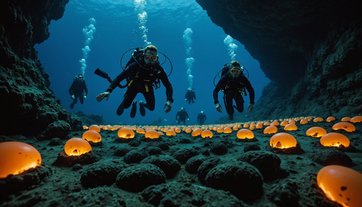 Des milliers d’œufs géants découverts vivants au cœur d’un volcan sous-marin ancien par des chercheurs