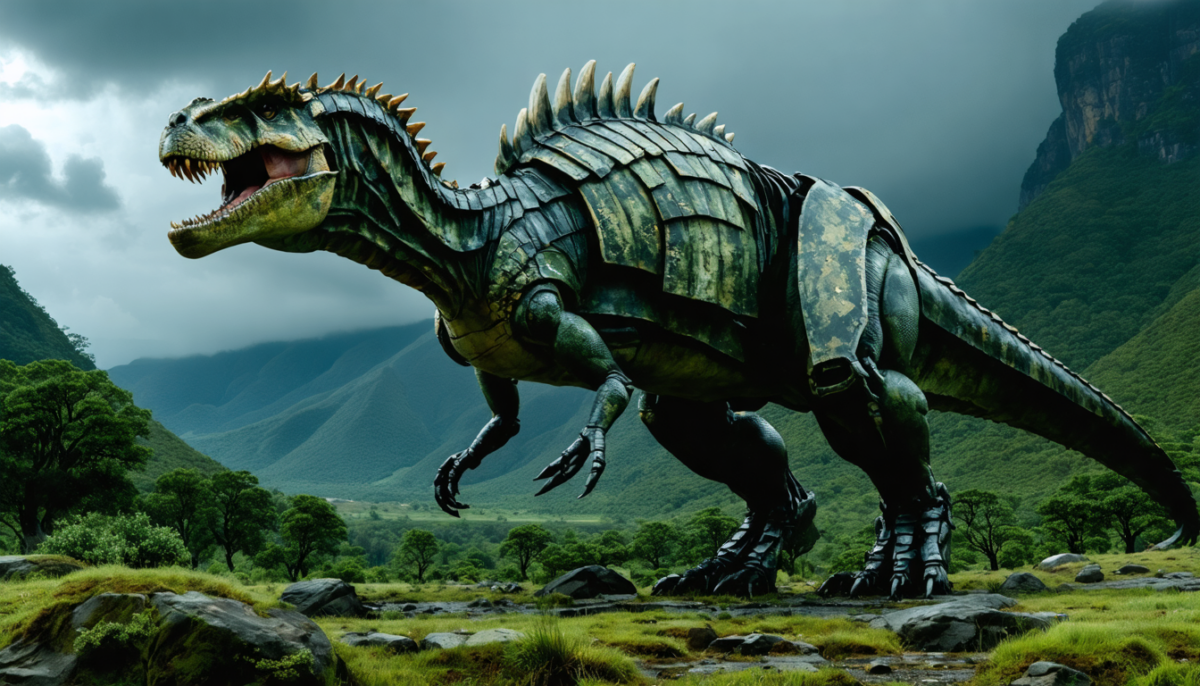 découvrez l'histoire fascinante d'un prédateur blindé de 2,4 mètres qui régnait sur la pangée il y a 250 millions d'années, dévoilant les mystères d'un monde disparu.