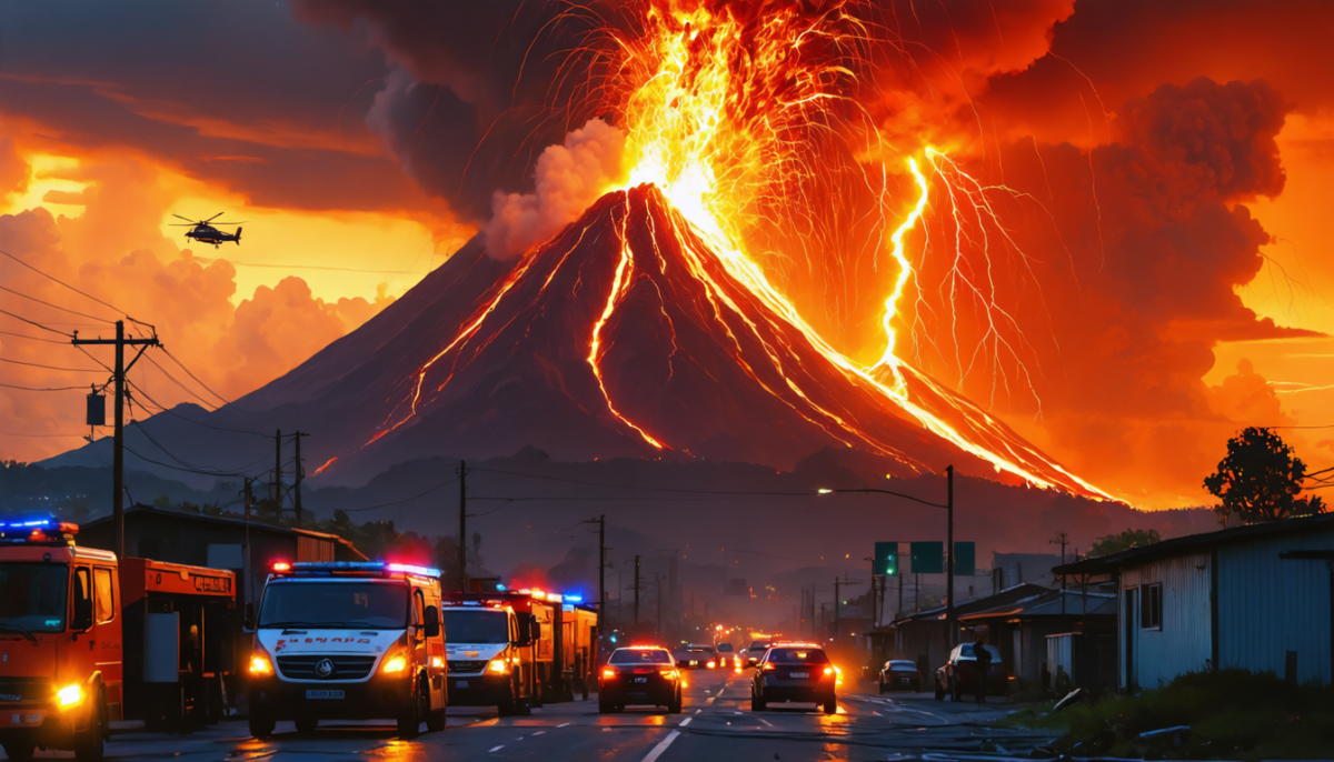 découvrez les risques d'une superéruption volcanique imminente et évaluez notre préparation face à cette menace planétaire potentielle.