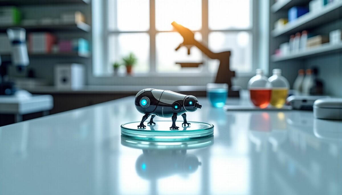 Découvrez comment ce minuscule robot transforme la médecine et bien au-delà, une goutte à la fois