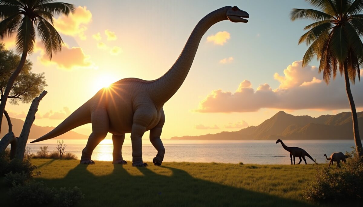 Quand les dinosaures régnaient : la période où le niveau de la mer était à son apogée sur Terre