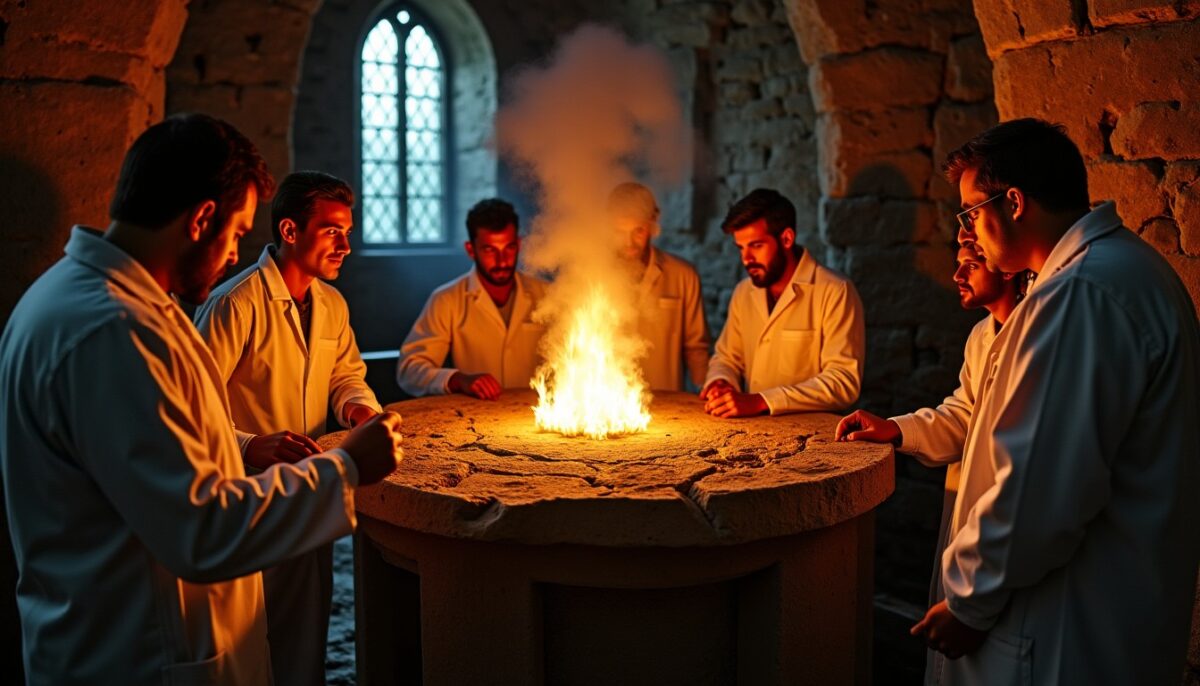 Le mystère des flammes fantômes médiévales enfin élucidé par des scientifiques
