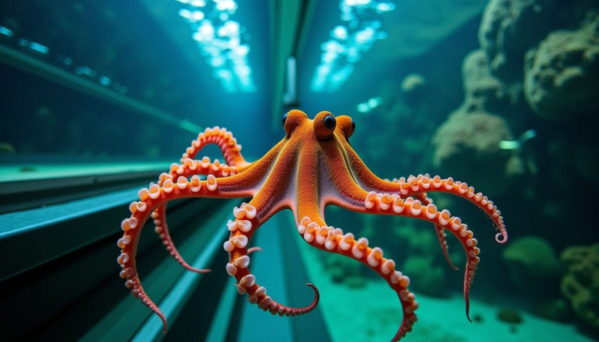 L'incroyable évasion de ce poulpe malin de l’aquarium national de Nouvelle-Zélande