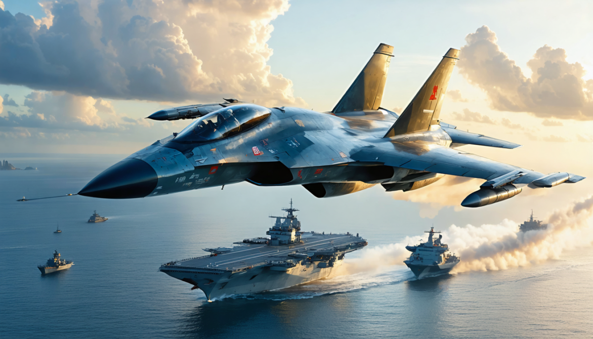 découvrez comment le nouvel avion de chasse chinois redéfinit les standards de l'aviation navale en alliant innovation technologique et performance militaire avancée.