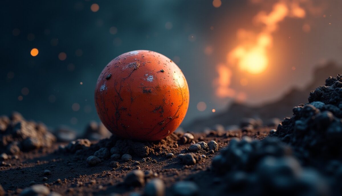 Une exoplanète déformée comme un ballon de rugby : l’étrange effet de la gravité stellaire à 1 500 années-lumière