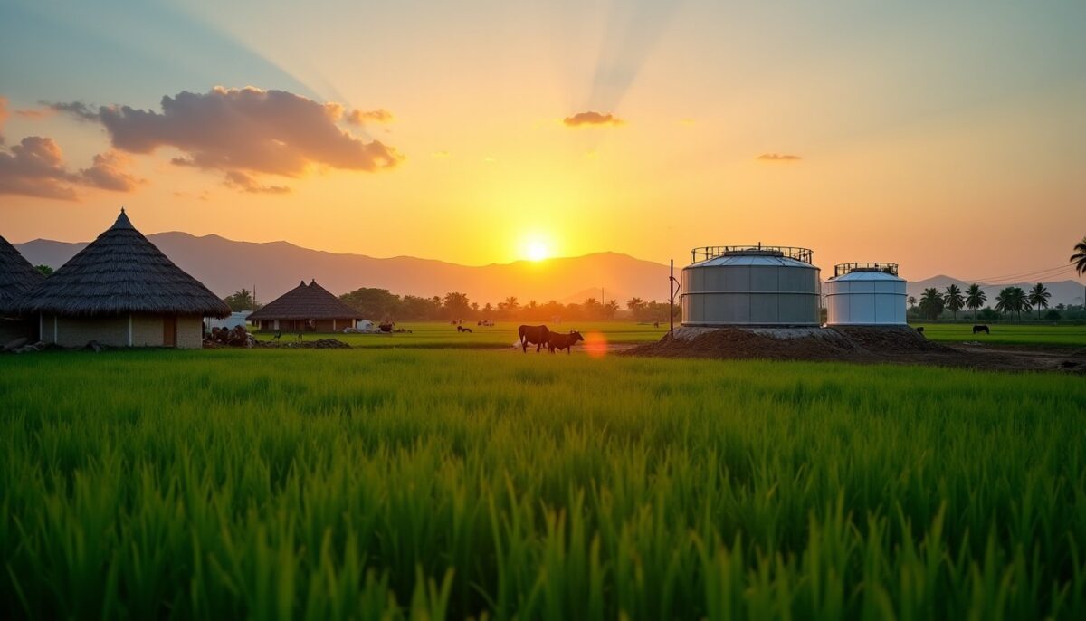 Biogaz en Inde : quand la bouse sacrée de vache devient une solution énergétique face à la crise du gaz naturel