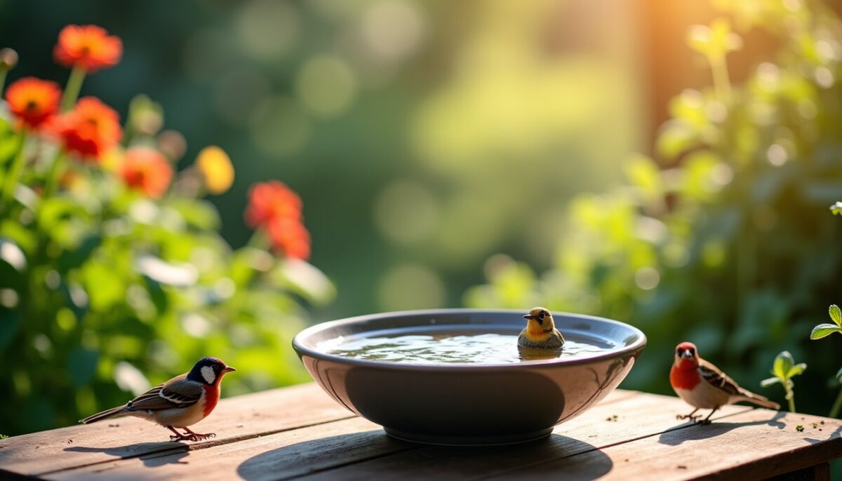Pourquoi il est déconseillé de laisser une coupelle d’eau en plein soleil pour les oiseaux : les explications des experts