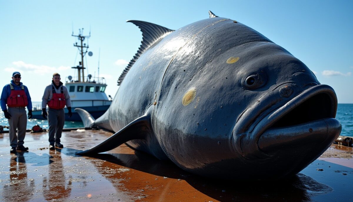 Un poisson-lune géant pêché au large des Açores bat le record japonais en atteignant 2 744 kg