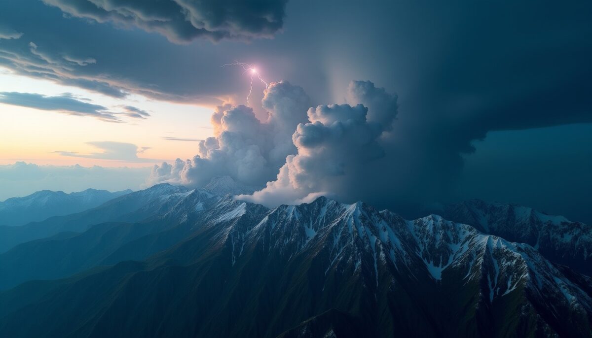 Sommets d’orage : les satellites dévoilent les secrets de leur formation intense