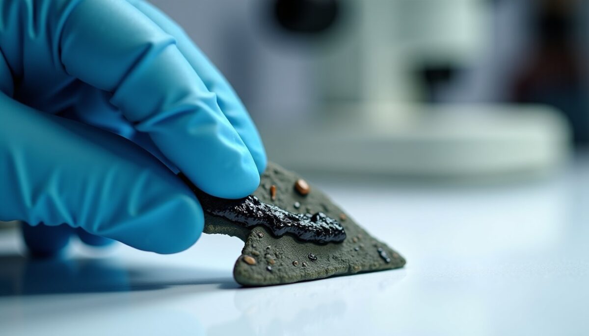 Cette mystérieuse pâte noire utilisée pour coller les pointes de silex révèle une surprenante propriété antimicrobienne : elle élimine le staphylocoque