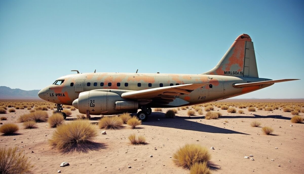 Les vestiges volants de l'Arizona : des milliers d'avions militaires abandonnés dans le désert depuis les années 1950