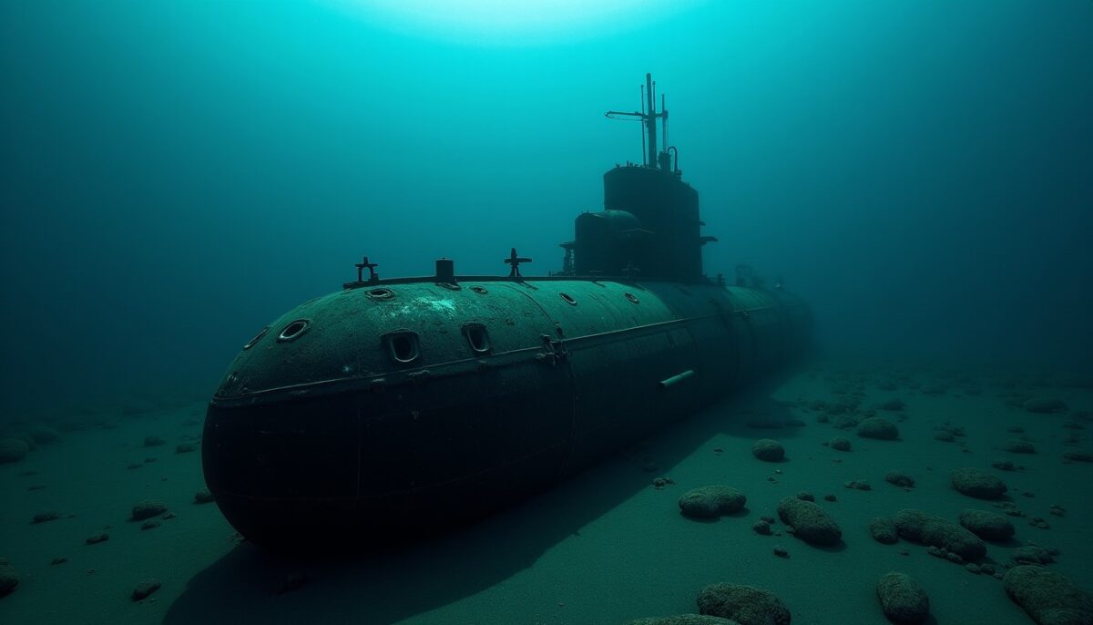 À 90 mètres sous la mer au large de Bornholm, repose un sous-marin allemand de 1945, intact et mystérieux : à bord, ni carburant ni munitions, mais un autre trésor insoupçonné