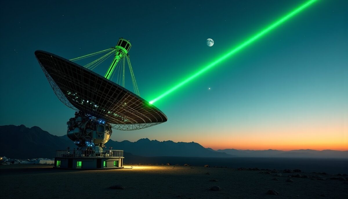 La Chine révolutionne la communication Terre-Lune grâce à une technologie laser innovante !