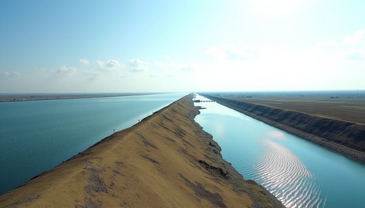 En creusant un canal de 64 km, plus de terre déplacée que pour le canal de Suez (1949-1984), les Roumains ont tracé un raccourci que leurs navires évitent pourtant